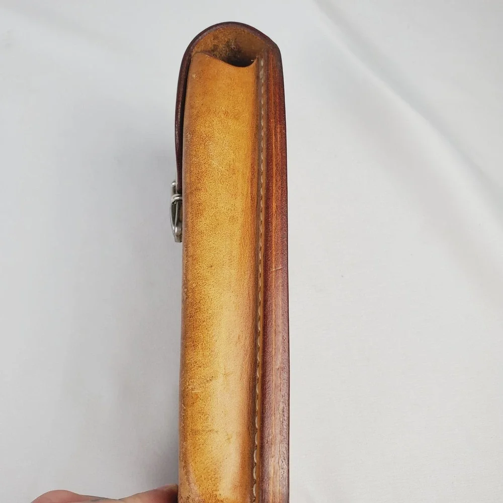 VTG CuSack Q Leather Scientific Tool Calculator Instrument Case Holster